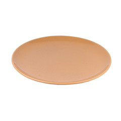 colored plate isolated porcelain