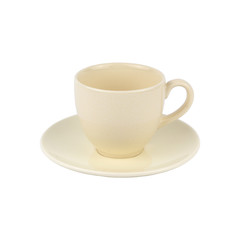colored cup coffe cup teacup on a plate