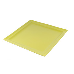 colored plate isolated porcelain