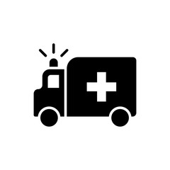 Ambulance icon vector