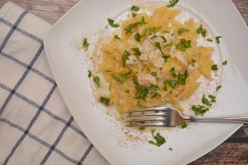 pasta e cavolo piatto italiano 