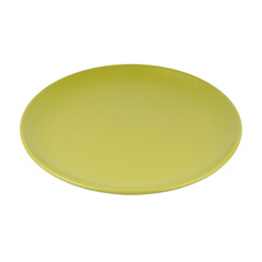 colored plate isolated porcelain