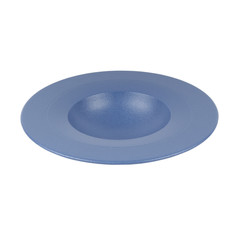 colored plate isolated porcelain