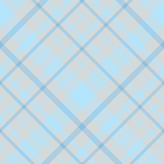 Seamless pattern in great light grey and blue  colors for plaid, fabric, textile, clothes, tablecloth and other things. Vector image. 2