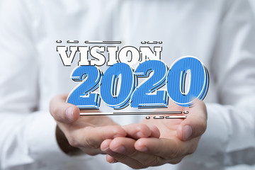 year 2020 business solution concept