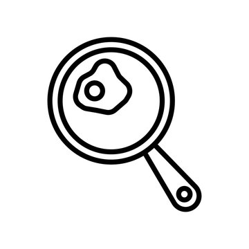 recommend clip art: fried egg icon vector illustration