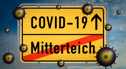 Mitterteich Corona Covid-19 Ausgangssperre Pandemie Söder Virus