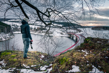 Obraz premium Landschaftsfotograf