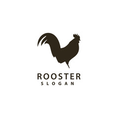 Fototapeta na wymiar Rooster Logo template vector illustration design