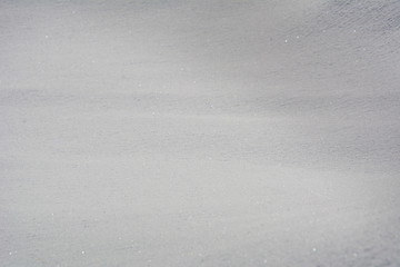 Neige blanche fraiche et pure