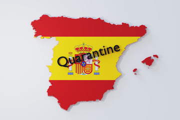 Spain closed for quarantine