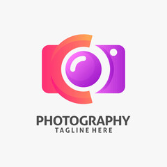 Photography camera logo design