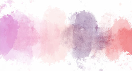 Vintage Pink watercolor background for your design, watercolor background concept, vector.