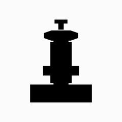 Throttle valve, fluid flow managing mechanism