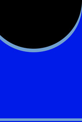 Obraz premium flayer color blue and black background