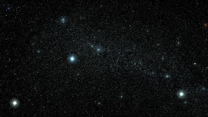 4k animated abstract starry sky background