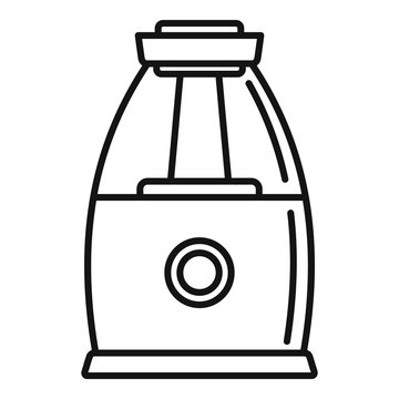 recommend clip art: Comfort air purifier icon. Outline comfort air purifier vector icon for web design isolated on white background