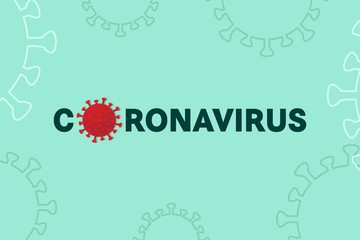 coronavirus covid-19 background vector illustration