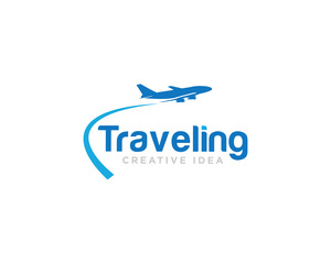 Traveling Logo Icon Design Vector