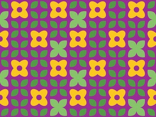  pattern and  pattern on a seamless spring pattern.