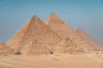 Great Pyramid of Giza in Cairo capital city of Egypt