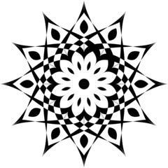 Mandalas for coloring book. Decorative round ornaments. Unusual flower shape. Oriental vector, Anti-stress therapy patterns. Weave design elements. Yoga logos Vector