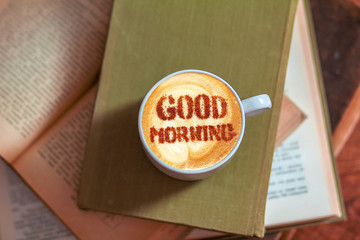 The inscription good morning