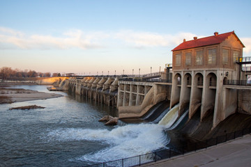 dam on the river