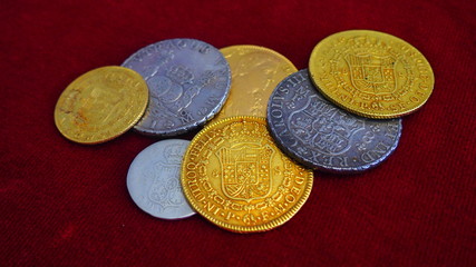 Spanish Gold and Silver Imperial Coins