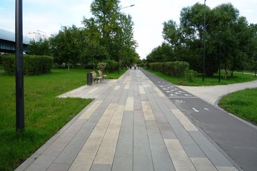 road in the park