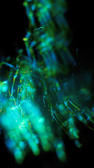 background of abstract lights . defocused