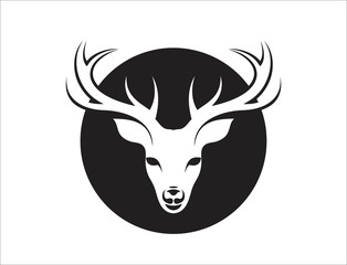 Deer Logo Template. vector. icon. illustration design