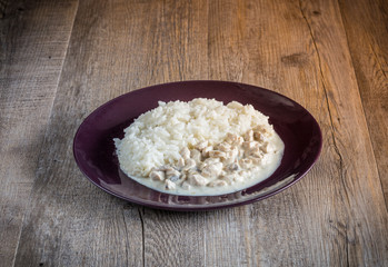 riz et légumes cusinés