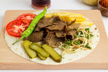 Turkish kebab 