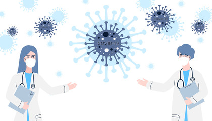 Doctors are presenting covid-19