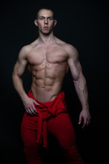 Young bodybuilder