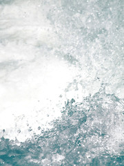 Water swirls and splashes 2