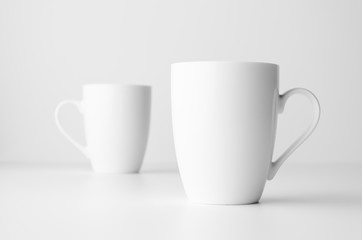 Mug Mock-Up - Two Mugs