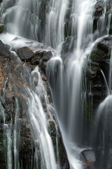wodospad w Karpatach