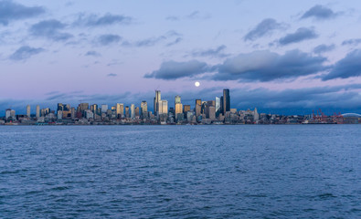 Full Moon Over City 3