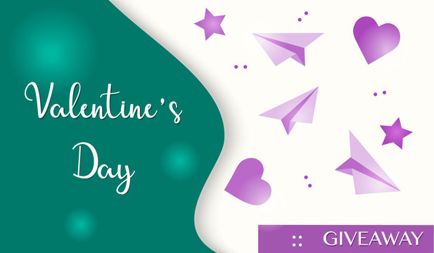 Valentine's Day Sale Giveaway Shopping Gift Win