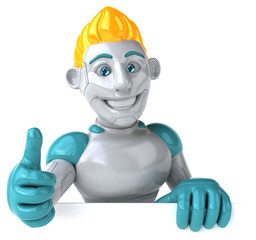 Robot - 3D Illustration
