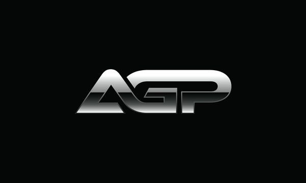 AGP Metal Color Vector Logo Design Inspiration