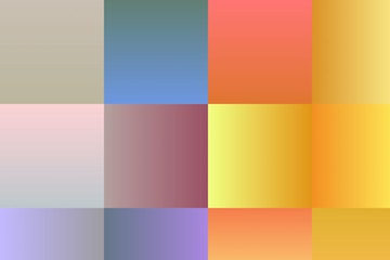 Blue, yellow, green and pink abstract  background. Simple pattern.