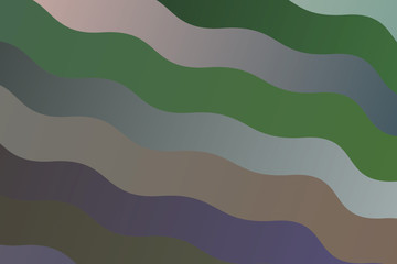 Blue and brown waves abstract vector background. Simple pattern.