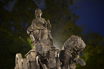 Fototapeta premium Fuente de Cibeles