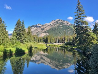 Fototapeta na wymiar Banff National Park , Canada , Rocky Mountains 