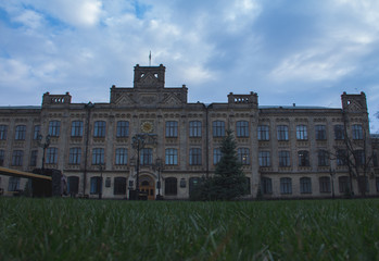 Fototapeta na wymiar castle in Kiev
