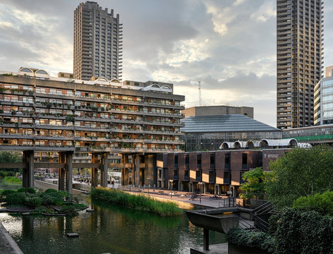 The Barbican London showing flats and residential homes