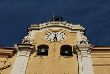 some viewpoints of the city of Palermo statues and gardens